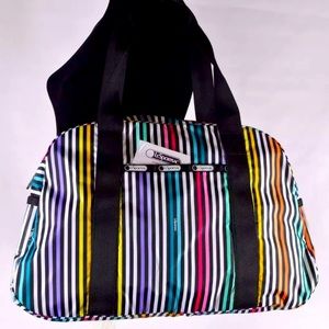 Lesportsac Stripped Mulit Gym/Carry on/Weekender
